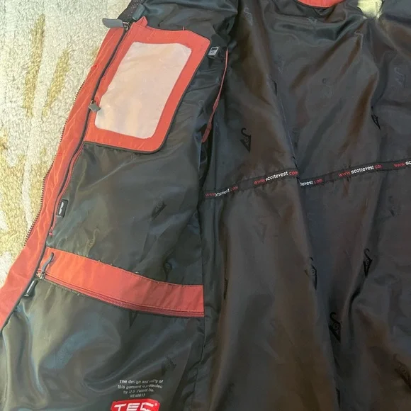 Scottevest Women’s Convertible Rust Jacket/Vest - Picture 3 of 7